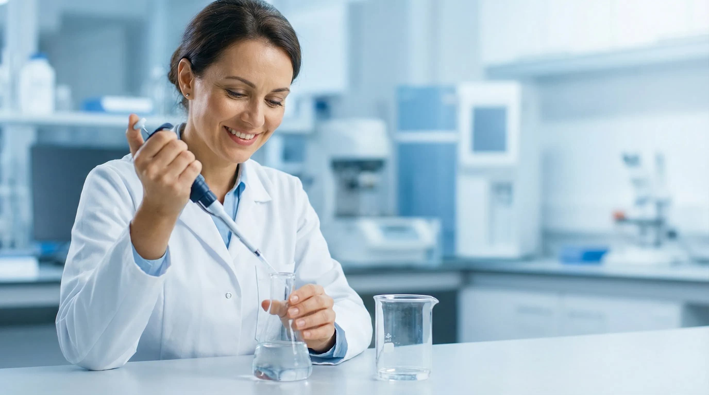 Analista en laboratorio